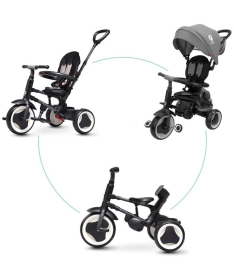 QPlay Rito Plus tricikl za decu Grey - 41312245