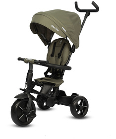 QPlay Rito Star tricikl za decu do 25 kg Armygreen