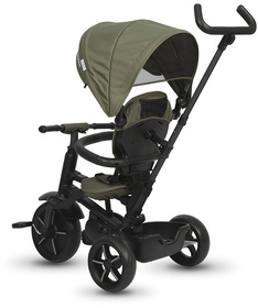 QPlay Rito Star tricikl za decu do 25 kg Armygreen
