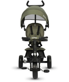 QPlay Rito Star tricikl za decu do 25 kg Armygreen