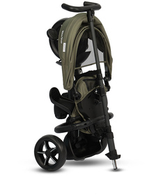 QPlay Rito Star tricikl za decu do 25 kg Armygreen