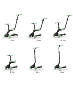 Qplay Sema Evo trotinet za decu 5 u 1 Green