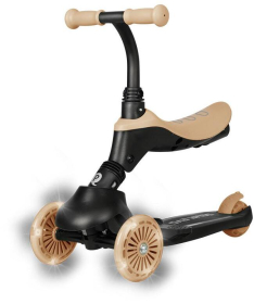 Qplay Sema Evo trotinet za decu 6 u 1 do 50 kg Black&Beige - 41312175