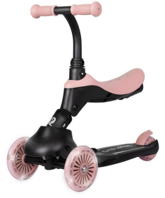 Qplay Sema Evo trotinet za decu 6 u 1 do 50 kg Black&Pink - 41312177