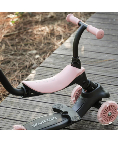 Qplay Sema Evo trotinet za decu 6 u 1 do 50 kg Black&Pink - 41312177
