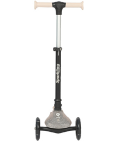 Qplay Sparkling trotinet za decu do 50 kg Nude Pink
