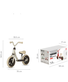 Qplay Trainer balanser za decu do 30 kg Yellow