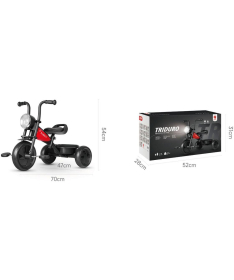 QPlay Triduro tricikl za decu do 25 kg Red