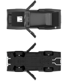 Rastar RC Dodge Charger R/T Engine auto za decu daljinskim upravljačem 1:16 - A095477