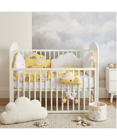 Ready komplet posteljina za krevetac za bebe Oblačić Žuta 120x60 cm