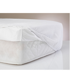 Ready nepromočivi čaršav za bebin krevetac sa lastišom 120x60cm Beli