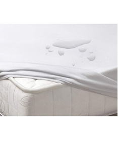 Ready nepromočivi čaršav za bebin krevetac sa lastišom 120x60cm Beli
