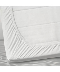 Ready nepromočivi čaršav za bebin krevetac sa lastišom 120x60cm Beli