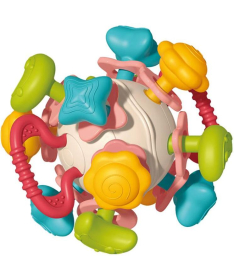 Senzorna lopta za bebe sa glodalicom Space