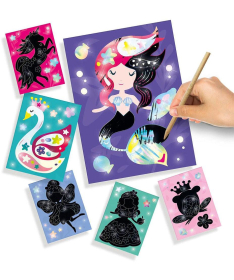 Ses Creative set za decu Ogrebi sliku vile - 1036041