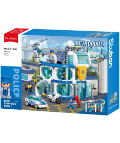 Sluban kocke za decu centralna policijska stanica 686 elemenata - A083279