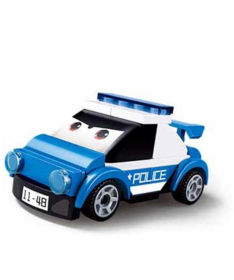 Sluban kocke za decu Policijsko Vozilo 40 delova - A077214