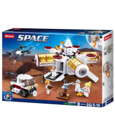 Sluban kocke za decu Svemirska baza 642 kom - A035080