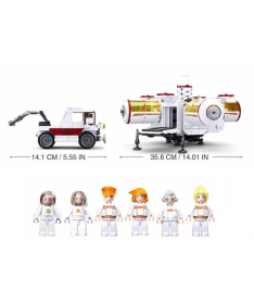 Sluban kocke za decu Svemirska baza 642 kom - A035080