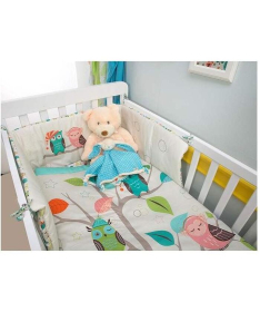Smart trike posteljina set joy owl 3/1
