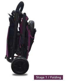 Smart trike tricikl za decu folding 500 9m+ melange purple