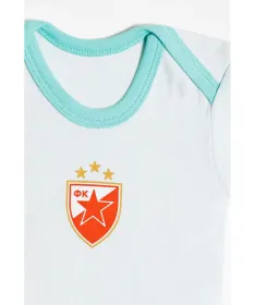 STEFAN bebi bodić kratak rukav Crvena zvezda mint vel. 68