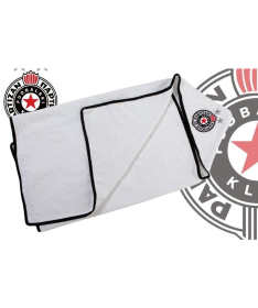 STEFAN bebi peškir sa kapuljačom Partizan Beli 70x120cm