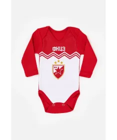 STEFAN bodi za bebe dug rukav Crvena Zvezda FKCZ veličina 74