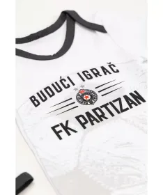 STEFAN bodi za bebe dug rukav Partizan budući igrač veličina 68