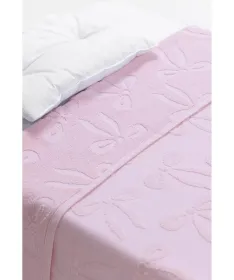 Stefan frotir pokrivač za bebe Mašnica 100x120 Roze