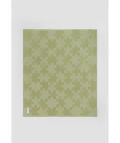 Stefan frotir pokrivač za bebe Puzzle 100x120 Zelena