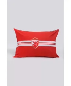 STEFAN jastučnica 50x70 - Crvena Zvezda bela pruga