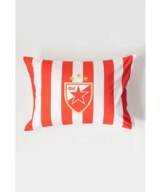 STEFAN jastučnica 50x70 - Crvena Zvezda crvene pruge