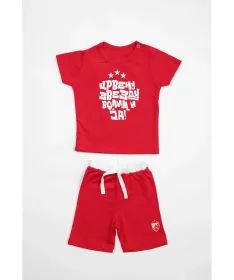 STEFAN komplet Crvena Zvezda crvena vel. 80