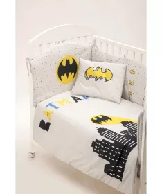 STEFAN komplet posteljine za krevetac za bebe 120x60cm Batman23