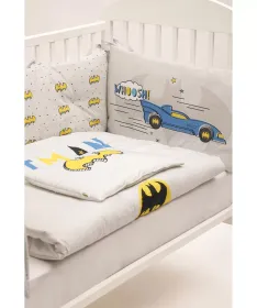 STEFAN komplet posteljine za krevetac za bebe 120x60cm Batman23