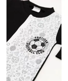 STEFAN komplet za bebe 4 u 1 Partizan 3-6 meseci