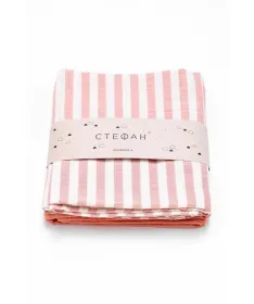 Stefan muslin tetra pelena za bebe 2u1 Roze