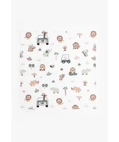 Stefan muslin tetra pelena za bebe 80x80cm Safari