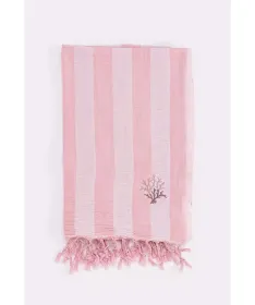 STEFAN Pareo muslin prekrivač za decu 80x160cm Roze