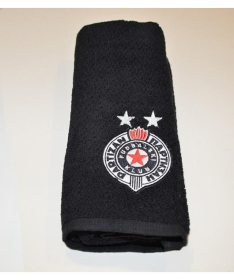 STEFAN peškir Partizan 50x90 Crni