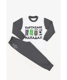 STEFAN pidžama za decu Partizan napadaj 4 godine +