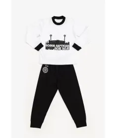 STEFAN pidžama za decu Partizan sa svetlećim elementima 2 godine +