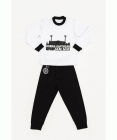 STEFAN pidžama za decu Partizan sa svetlećim elementima 4 godine +