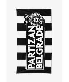 STEFAN plažni peškir za decu 70x140 Partizan Beograd Grb-26
