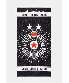 STEFAN plažni peškir za decu 70x140 Partizan samo jedan klub