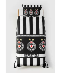 STEFAN posteljni set (navlake) za dečiji krevet 2 u 1 Partizan 140x200 - 820-trigrba