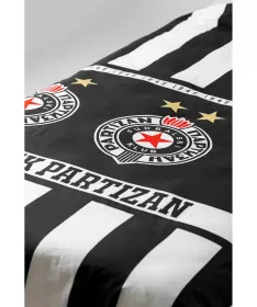 STEFAN posteljni set (navlake) za dečiji krevet 2 u 1 Partizan 140x200 - 820-trigrba