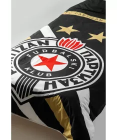STEFAN posteljni set (navlake) za dečiji krevet 2 u 1 Partizan 140x200 - 820-zlato