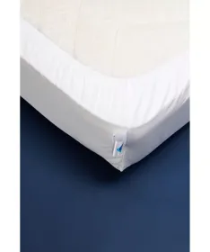 Stefan Sanitized antialergijski čaršav sa lastišem za krevetac za bebe 120x60cm Bela